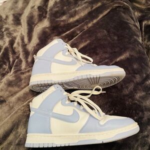 Nike Aluminum high dunks